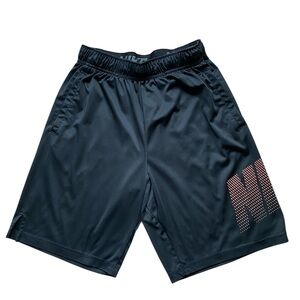 Boy’s Nike Dri-Fit Black and Orange Shorts